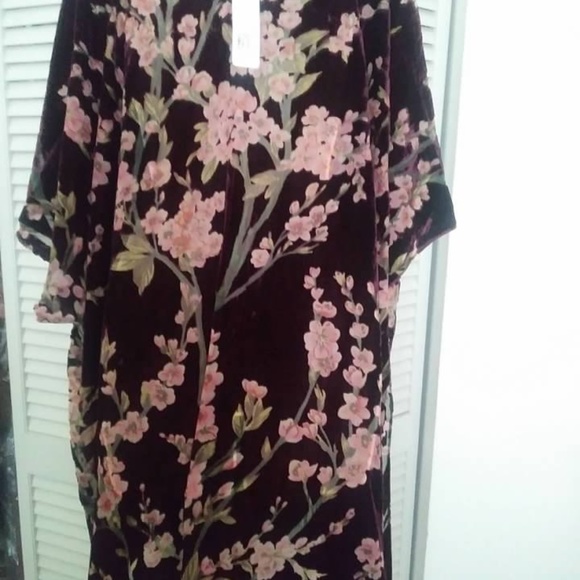 Soft Surroundings Anaya Burnout Kimono Jacket - Picture 4 of 5